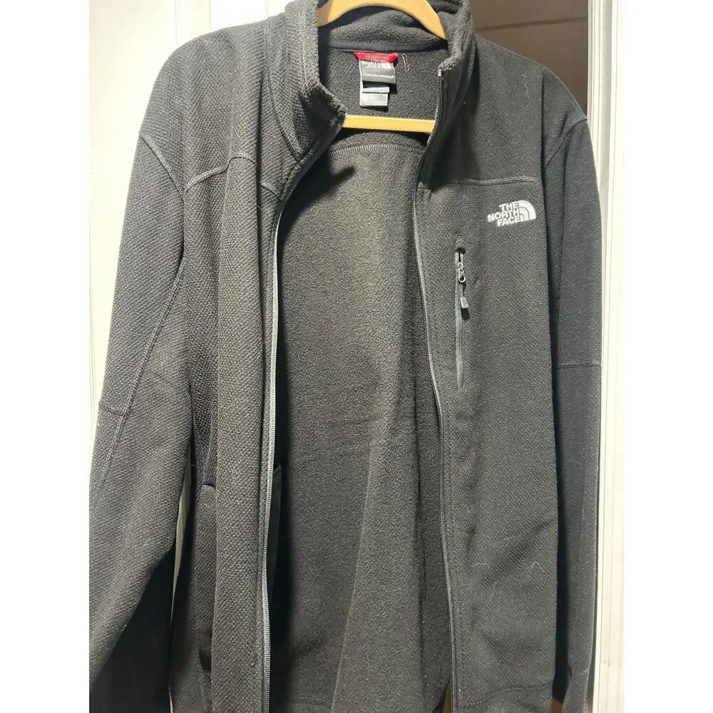 North Face Men's Full Zip Sweater Fleece Lined Jacket XL
